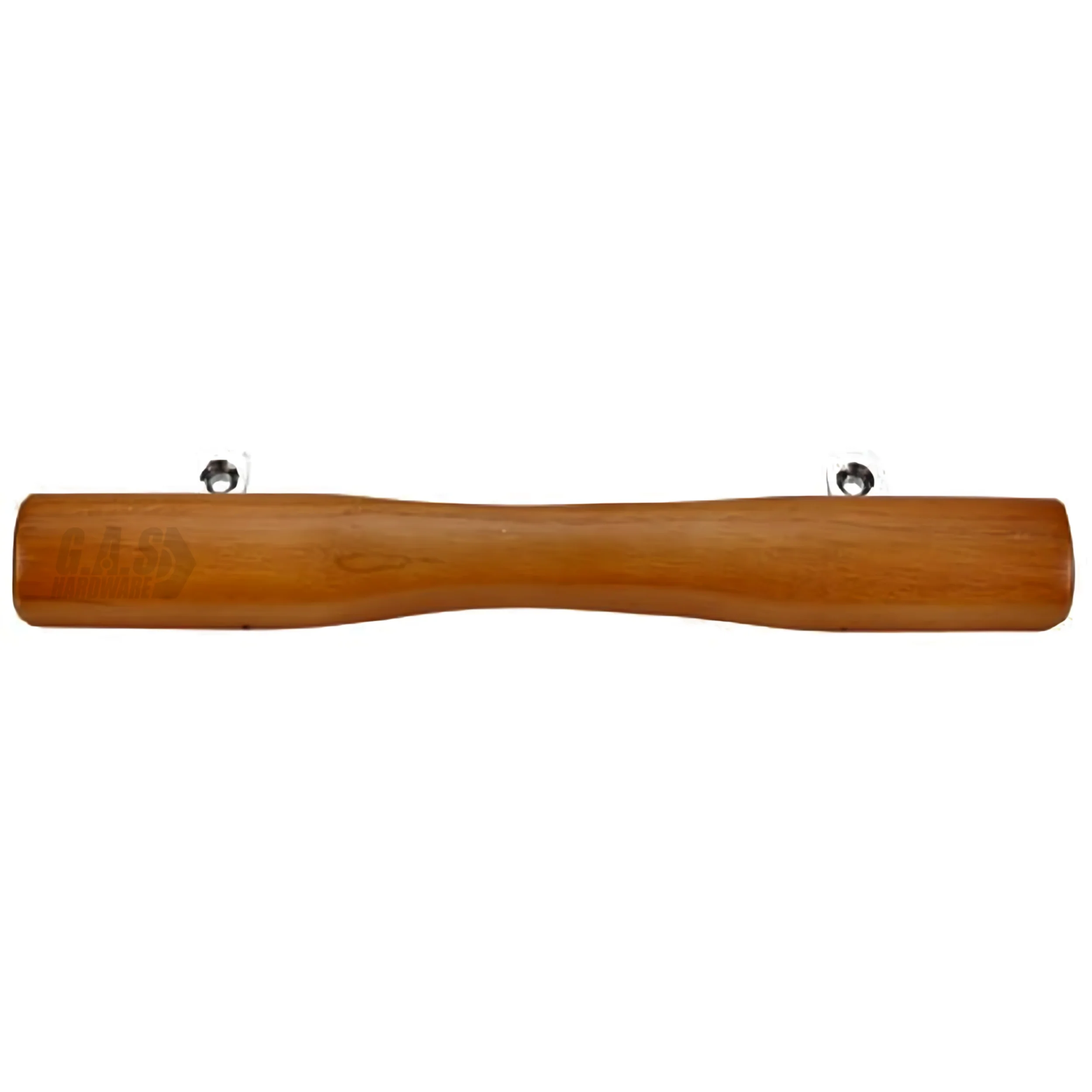 (DH-109-C) Handle Set For Doors, 6-5/8" Hole Spacing - Chrome With Wood Handle - Image 7