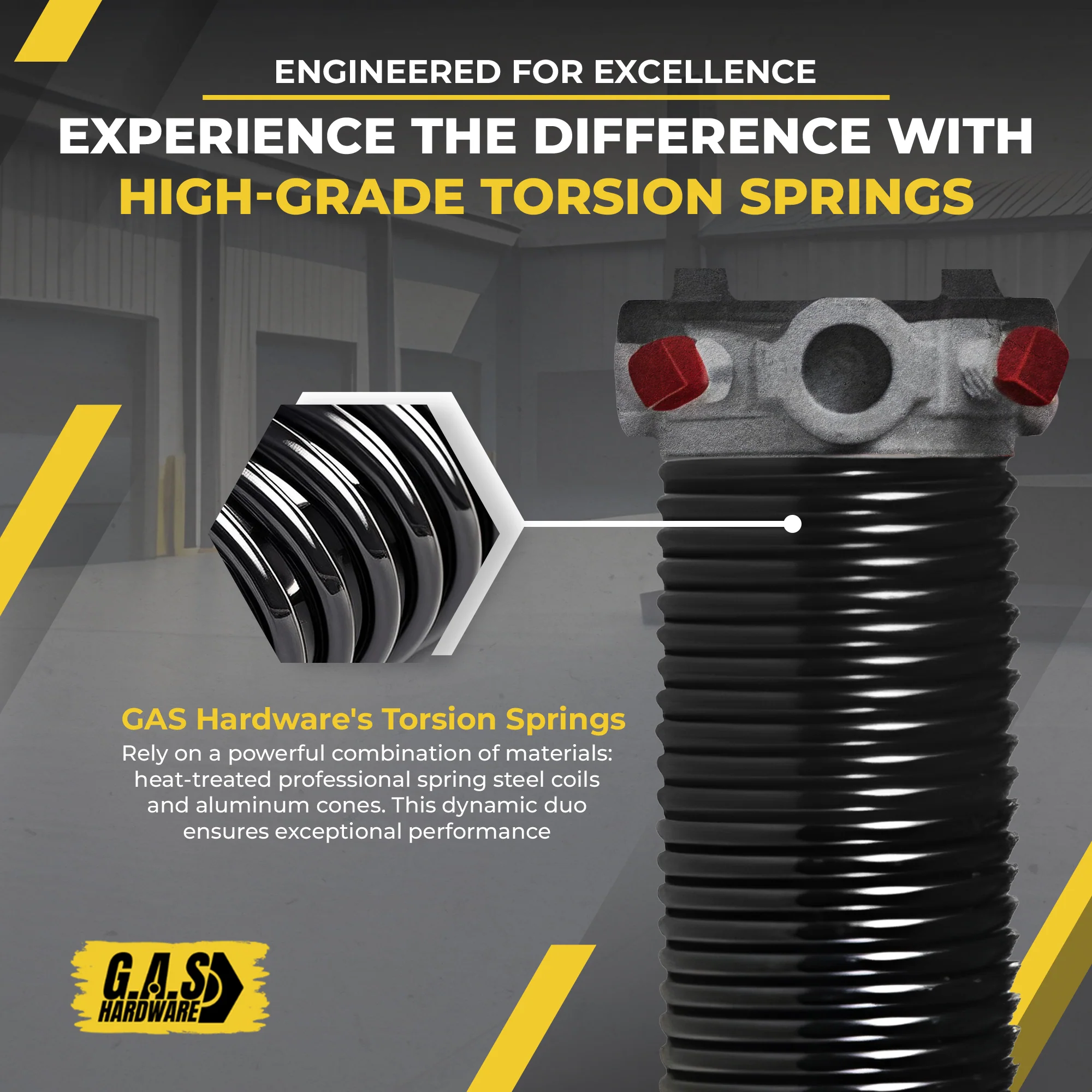 218x2x26 Garage Door Torsion Spring - Image 7