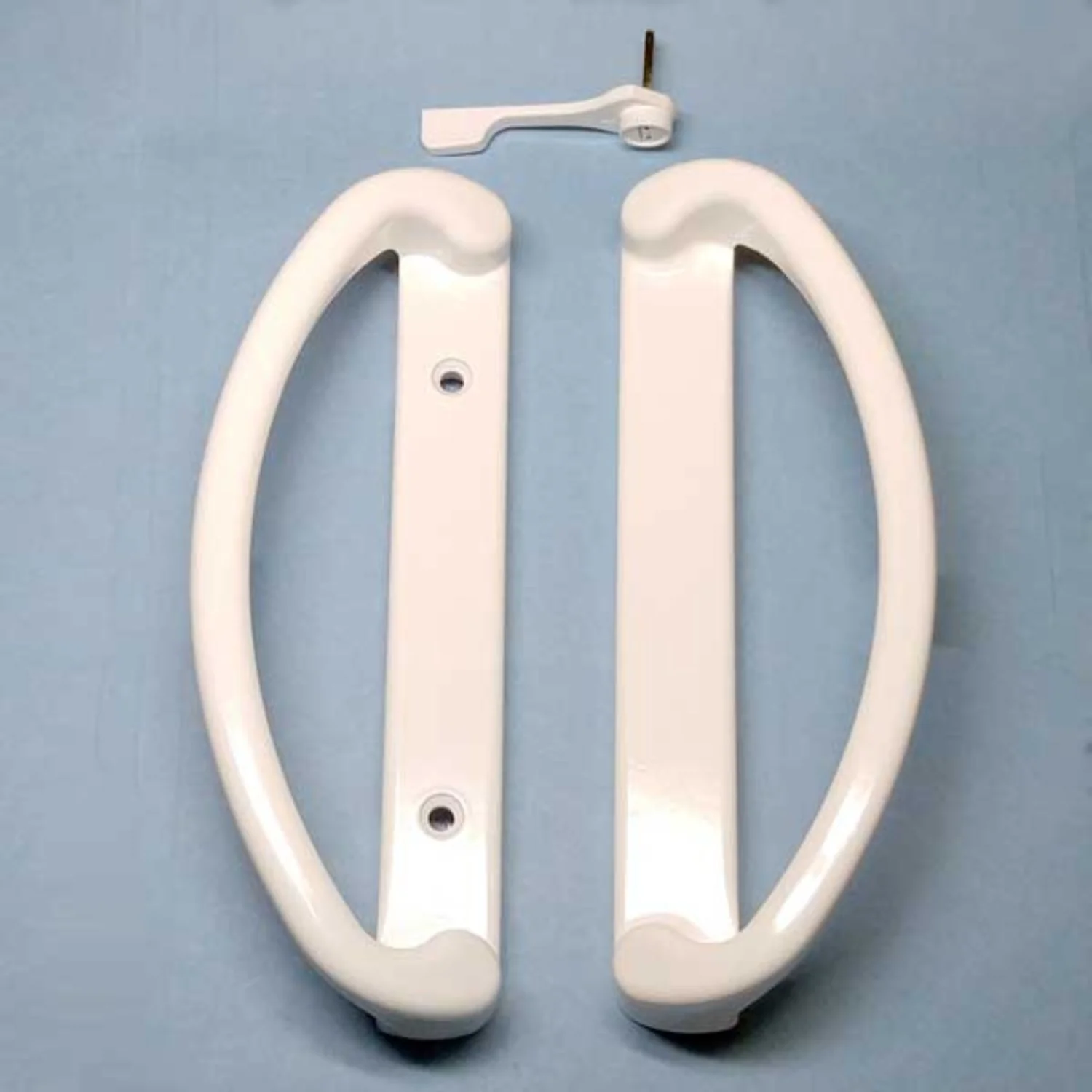 (DH-533-W) Lawson Sliding Door Handle Set, 3-15/16" Hole Space - Image 4